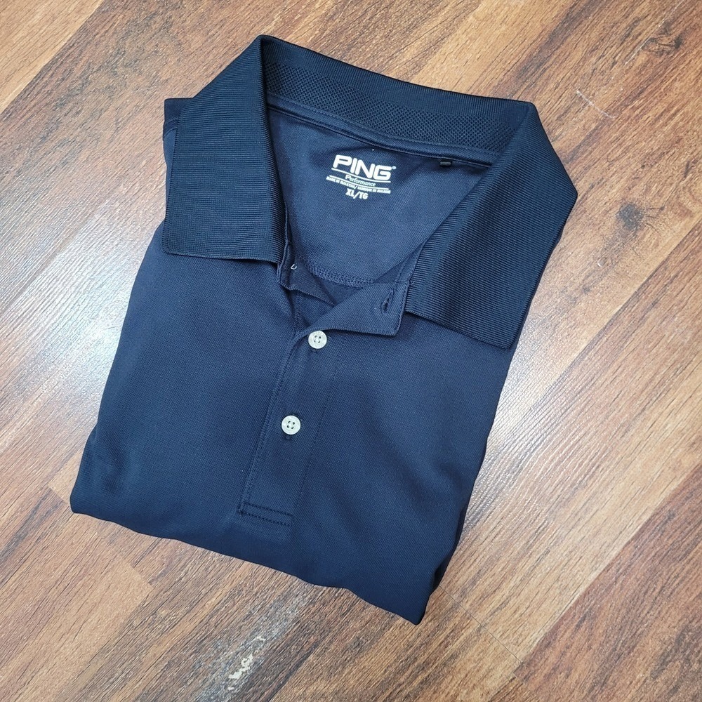PING Performance Golf Polo Shirt Moisture Wicking‎ Athletic XL